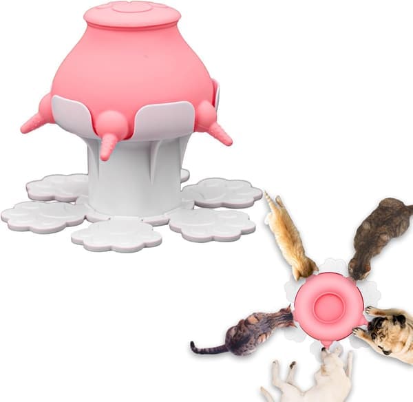 Multiple Feeding Bottles for Puppies, Kittens, and Rabbits - 300ml Cute Pet Milk Feeder