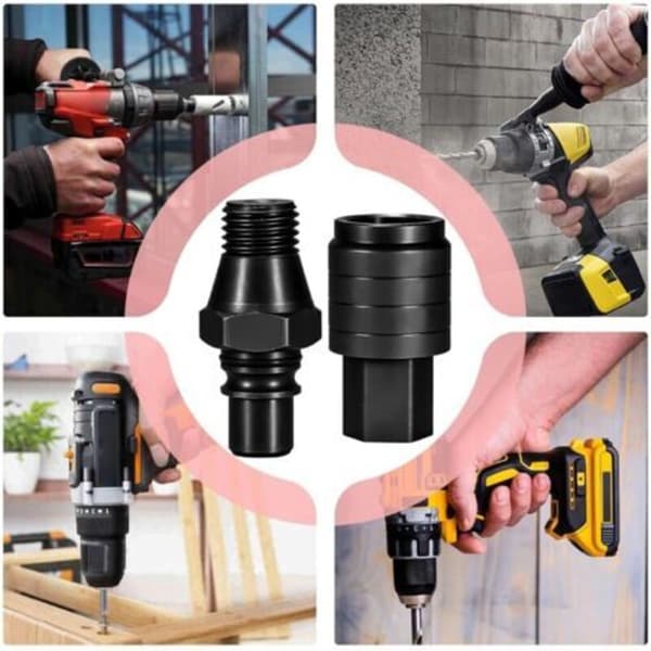 Borepatron – Han/hun boreadapter, industristik, til bilreparation, garage, boligforbedring, industrielt elarbejde