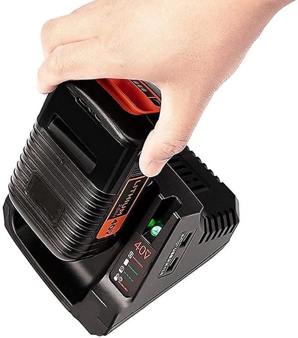 36v 40v max batterioplader, Black +decker Lcs36 Lcs40 Li-ion batteri (kun oplader, intet batteri)