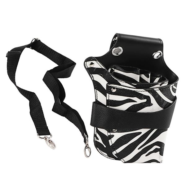 Barber Sax Holster Frisörsalong Sax Kit Väska Sax Hållare 4 Saxfickor