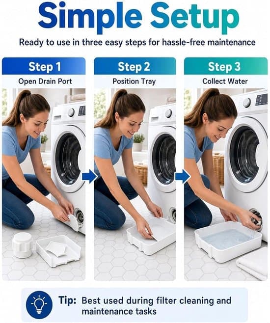 4 pieces - Washing Machine Drain Pan - 18 cm - 3D Printed Waterproof Tray - Washing Machine Drip Tray - Water Collection - Drainage