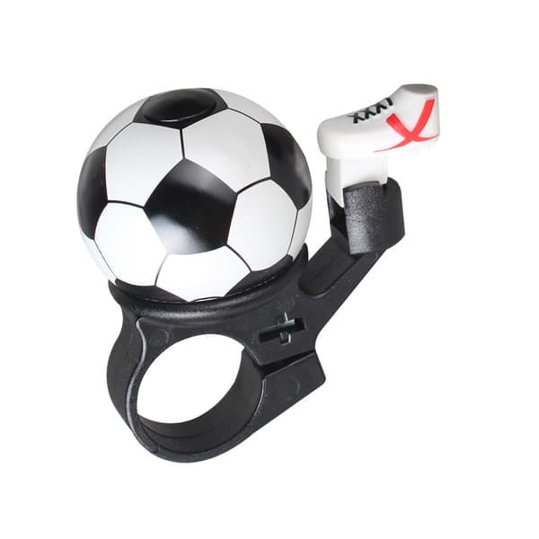 Cykelklocka fotbollsstil aluminiumlegering universalklocka för barncykel