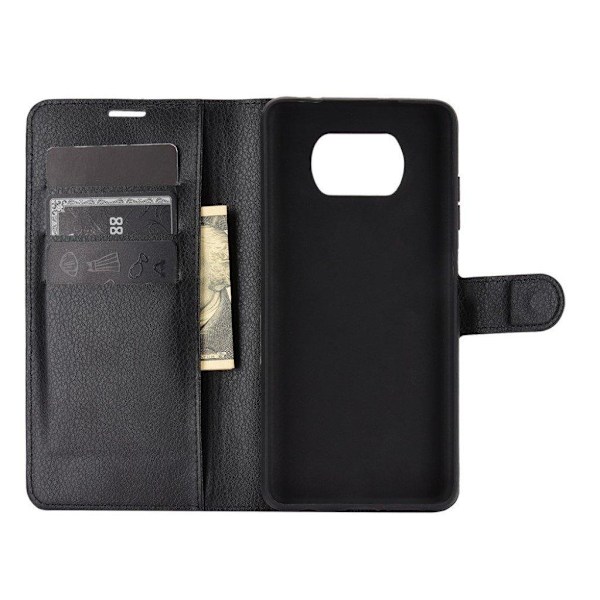 Classic Xiaomi Poco X3 / Xiaomi Poco X3 NFC fodral - Svart Svart