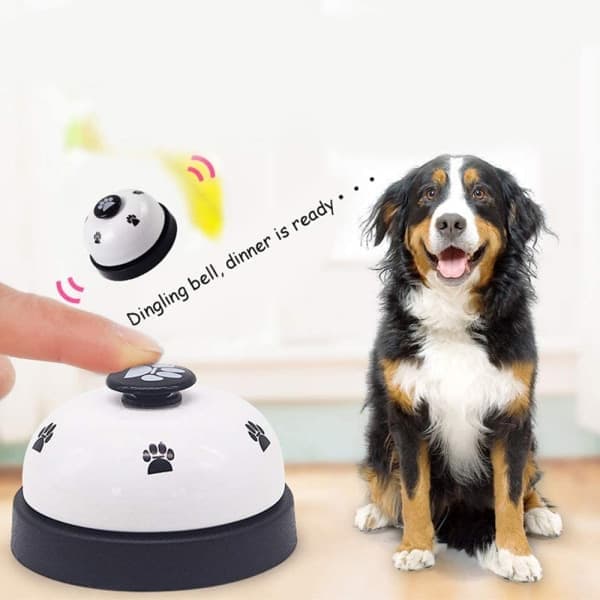 Hunde-dørklokker for valpe- og kattetrening, hvit