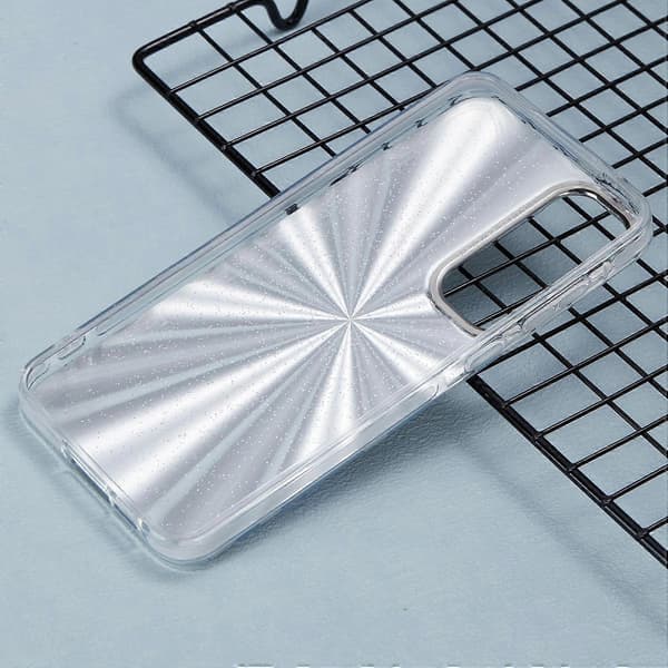 For Samsung Galaxy S25 Case Laser TPU PC Phone Case Electroplated Butterfly Pattern - AB1
