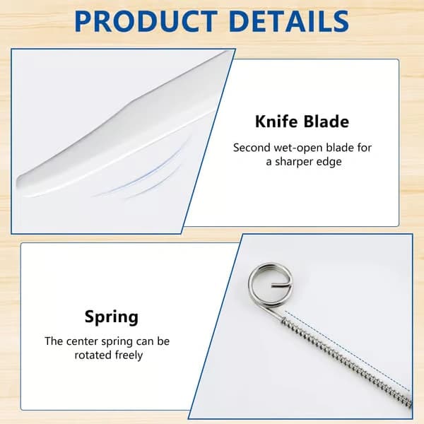 Quick-cutting knives, stainless steel fruit peeler, and a 3-in-1 multifunctional fruit knife (with adjustable spring).