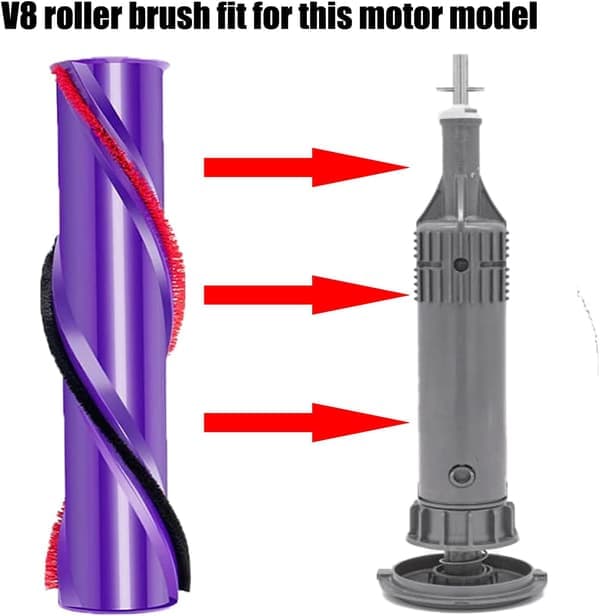 Kompatibel med Dyson V8 støvsuger børsterull erstatning | Delenummer 967485-01
