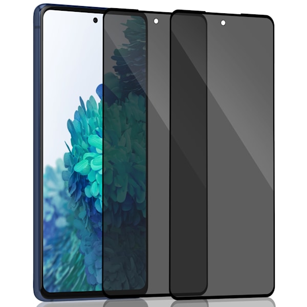 2-Pack Samsung S20 FE Privacy Skärmskydd - Härdat Glas 9H - Super kvalitet 3D