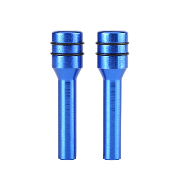 2 st aluminiumlegering universella bildörrslåsknoppdragpinneskydd