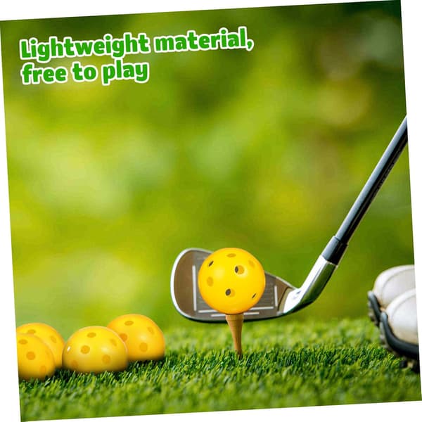 24 stk. Golf Træningsbolde Airflow Golfbolde Plastik Golfbolde Golf Træningsbolde Golftilbehør