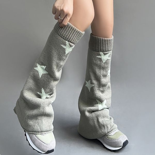 Bredbenade Sockliner Stickade Tjockade Varma Tunna Subkultur JK Elefantben Sockor