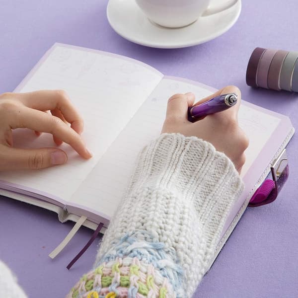 2025 New Zodiac Personalized Minimalist Password Notebook, Multifunctional Business Office Gift Notebook - Starlight Blessing ⊱⊱⊱