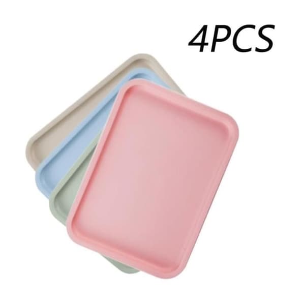 Brick - Unspecified - 24.8x17.8cm - High-quality plastic - Non-slip design - Light and compact - 4 pieces