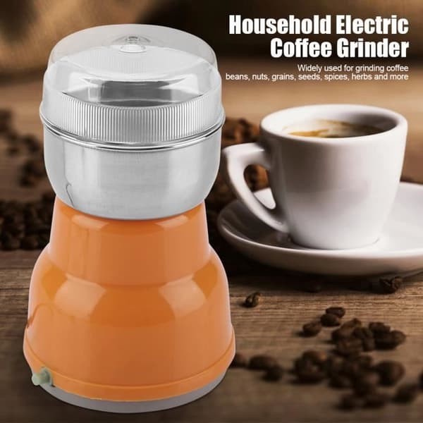 Kaffekværn - Elektrisk - Rustfrit stål - Mal kaffebønner, nødder, krydderier