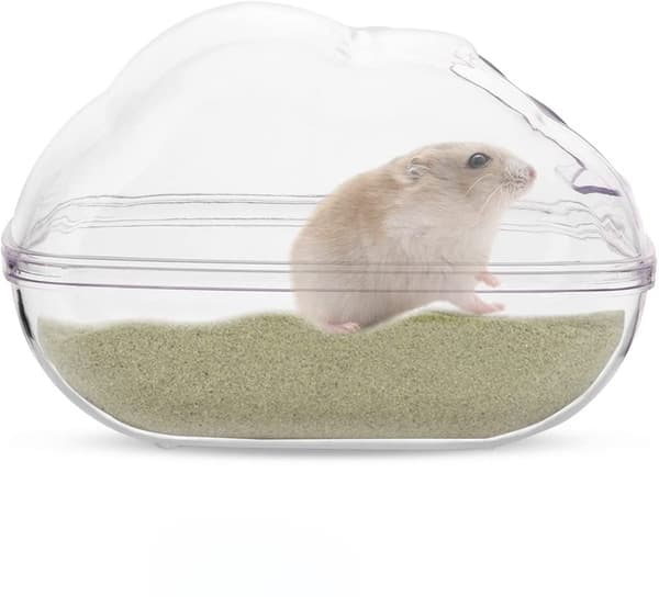 Hamster Sand Badeværelse Sandbad Beholder Små Kæledyr Badekar