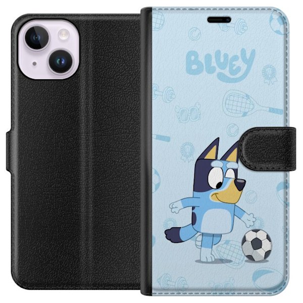 Apple iPhone 14 Plånboksfodral Bluey