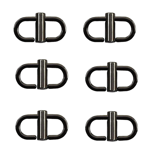 Justerbara metallspännen för kedjeremsväska Handväska Förkorta längd Kedjelänkar Liten klämma för crossbody-kedjerem, 5 st ljusguld