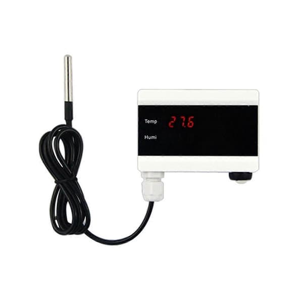Wifi Temperatursensor Tuya Termometer Detektor Digital Display Hjem Smart Life App Advarsel Fryser