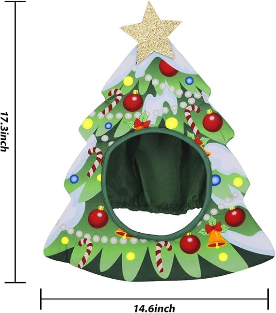 Kreativ julelue Morsom juletre Lykkepose Hodeplagg Julefest Tilbehør Hodeplagg