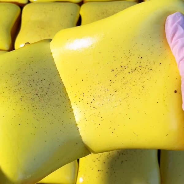 Bröd Smör Squishy Långsamt Stigande Squishy Julklappar Stressbollar Stresslindring & Fidgetleksaker för ADHD Partyfavorit Present 1st