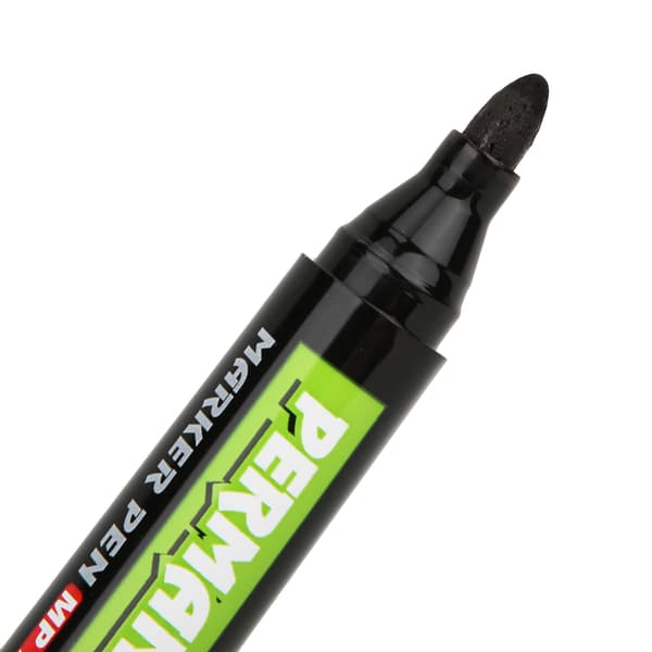12 pcs large capacity whiteboard pens, erasable plastic shell, office supplies, black