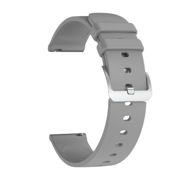 Smartklocka Armband m 2 x 20mm Stift grå grå