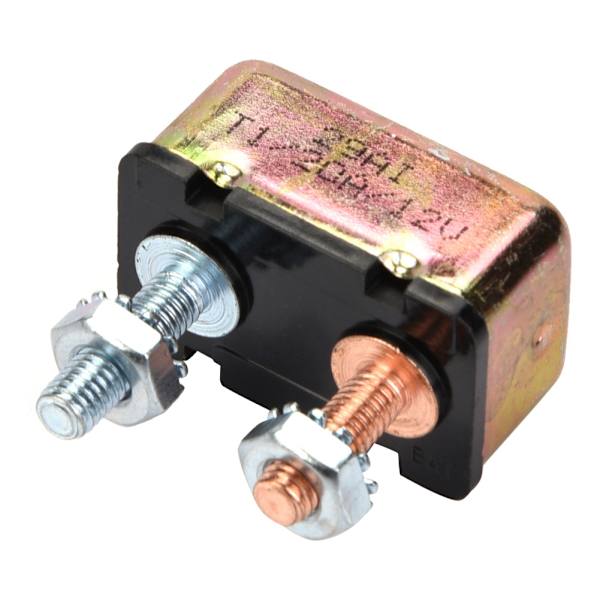 Auto Marine 12/24V Universell Automatisk Säkringsåterställningskretsbrytare med Metallhölje (20A)