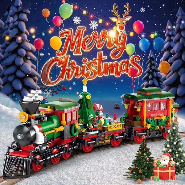 Christmas Countdown Hand-Tear Blind Box Calendar Three-Layer Building Blocks Children's DIY Creative Toys C C