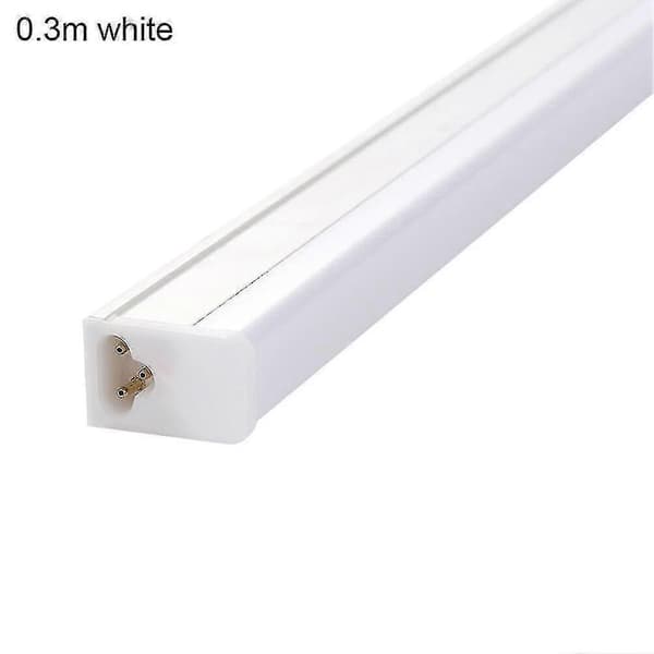 LED-rør T5 Lampe 220v Lysrør 9w 14w 18w LED Vegglampe Hvitt lys White light 0.3m