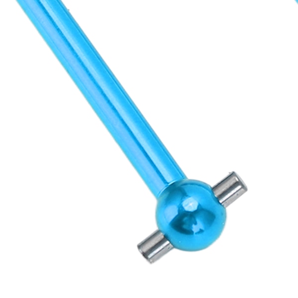4 st RC Metall Universal CVD Drivaxel Set för Tamiya TT02B 1/10 RC Bil Uppgraderingsdelar Blå