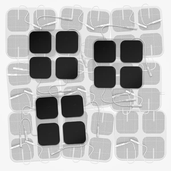 Unit Pads 2\"X2\" 48 kpl:n korvauslaput elektrodilaastarit sähköhoitoon