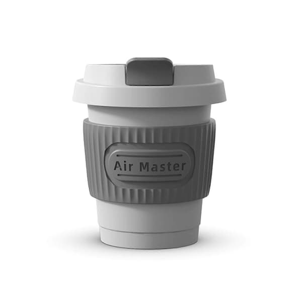 Bilduftfrisker, Bilduftfrisker, Bilduftfrisker til bilventiler, Kaffekop Bilduftfrisker Clips nattegrøn light grey
