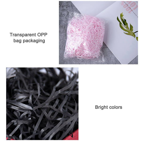 16-pack 320g flerfärgat raffiapapper krusat konfetti strimlat strimlat för silkespapperspresentinslagning, hantverk DIY, korgförpackningsfyllning, påsk
