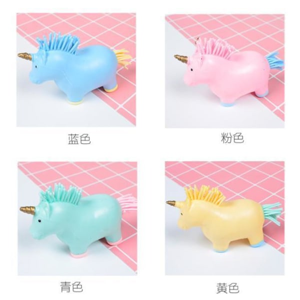 Unicorn Orbeez Anti-stress ball boll fidget toys leksaker Pop it Yellow Gul Yellow Gul