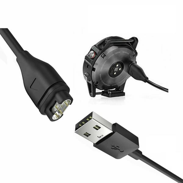 Garmin Ure Oplader Hurtigoplader Universal 2 Stk Sort Black 2 Pcs