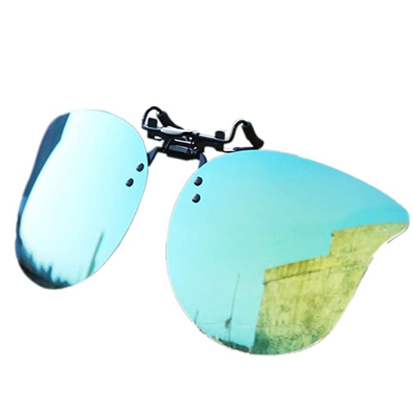 Polariserade Cat Eye Clip-on Solglasögon Anti-Glare UV-skydd Överdimensionerade Solglasögon Stil 1