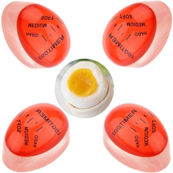 Äggklocka, 4-pack färgskiftande äggtimer
