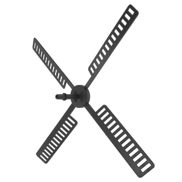 1 sæt vindmølle tilbehør have vindmølle blade plastik vindmølle blade vindmølle del