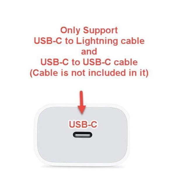 Universell Snabbladdare För iPhone 20W