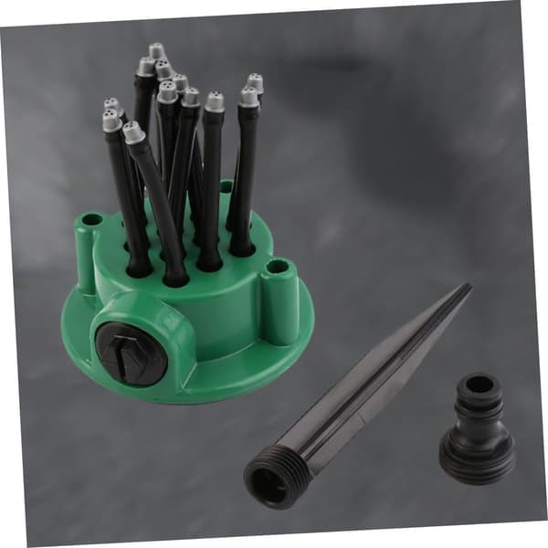 360 Degree Automatic Garden Sprinkler Durable Lawn Watering Nozzle Efficient Irrigation Tool for Lawns Gardens Coverage