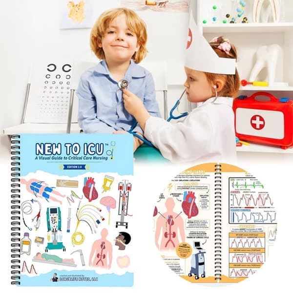 Ny til ICU™ 2.0: En visuel guide til intensivsygepleje spiral