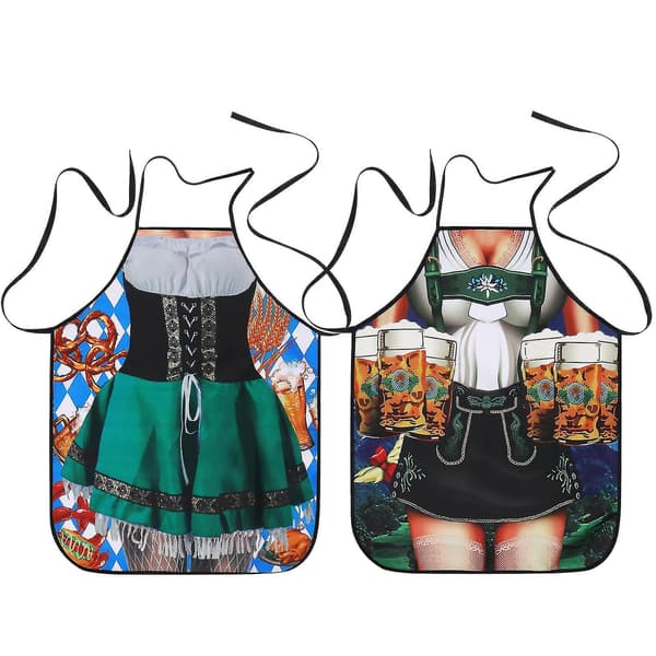 Oktoberfest-forklæde Bayersk Oktoberfest Sjovt Forklæde