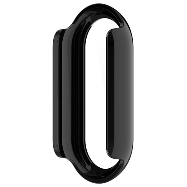 Xiaomi Mi Band 9/9 NFC-fodral med skärmskydd i härdat glas Svart Sort