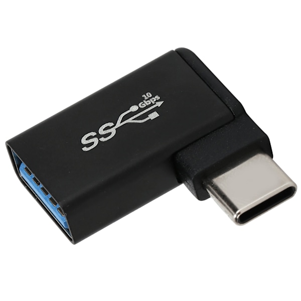 90 graders USB 3.0 hona till USBC hane OTG-adapter stöd för höghastighetsdatasynkronisering Snabbladdning