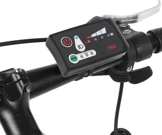 36V LED kontrolpanel til elcykler, 790 LED display til styring af en elcykel (36V)