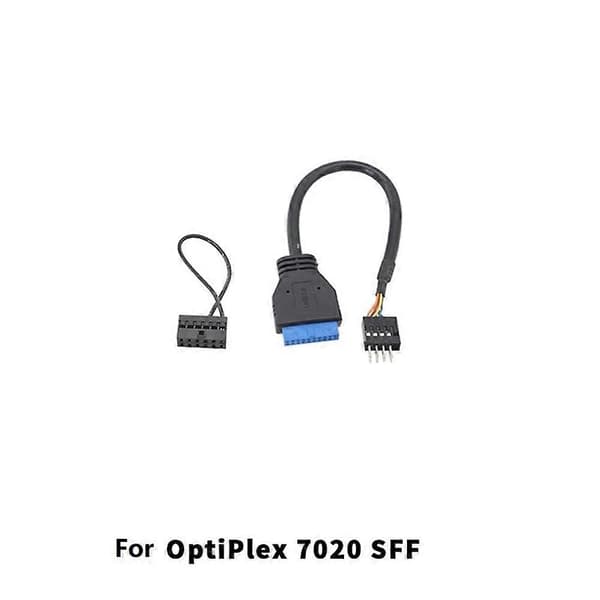 For DELL OptiPlex 7020 SFF hovedkort ATX-adapterkabel Front Audio Shielded USB Switch Cable