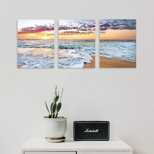 Abstrakt Canvas Väggkonst För Vardagsrum Canvas Tryck Konstverk Sovrumsvägg Dekor Konstverk Kontorsvägg Dekorationer Gård Heminredning 3 Delar