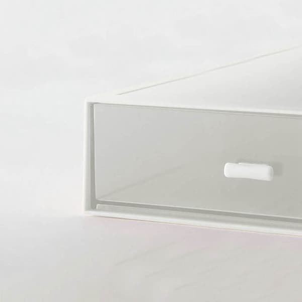 Multi-compartment Desk Drawer for Cosmetics, Office Supplies, Articles, Plastic Desk Storage
