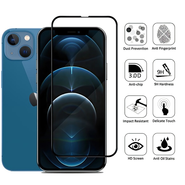 iPhone 13 Härdat Glas Skärmskydd – Maximal skydd och användarvänlighet