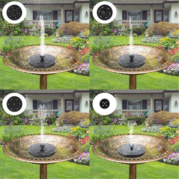 Solcellsfontän för Trädgård